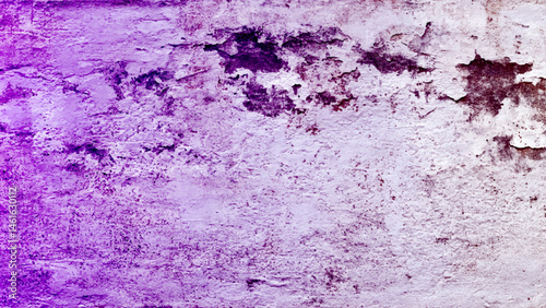 cracked wall background with purple color, old wall graffiti with crack art, peeling wall surface with old wall graffiti. Vibrant violet and purple abstract backgrounds to light up any space