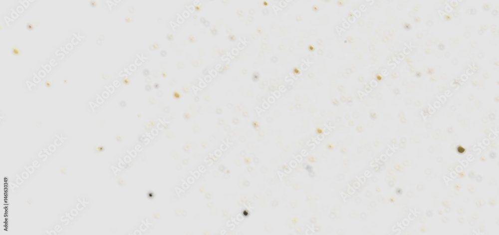 Sparkling gold glitter scattered on a clean white backdrop. Perfect for backgrounds, textures, and festive designs.