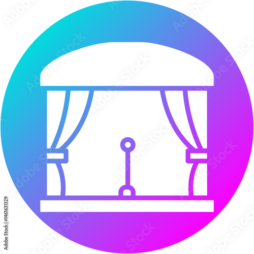 Stage Curtain Icon