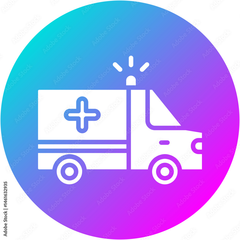 Fototapeta premium Ambulance Icon