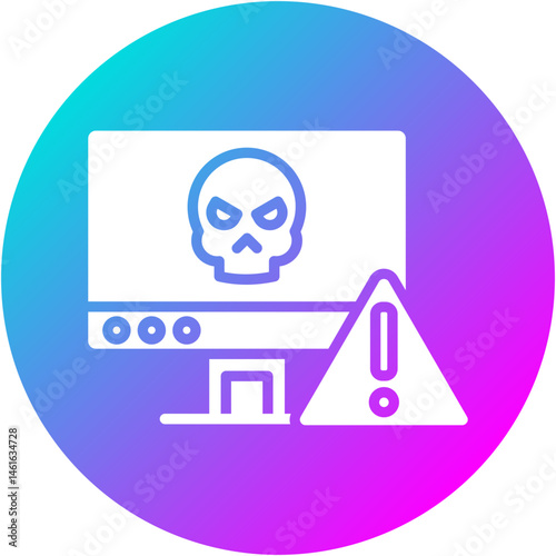 Cyber attack Icon