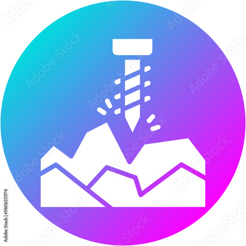 Mining Drill Icon