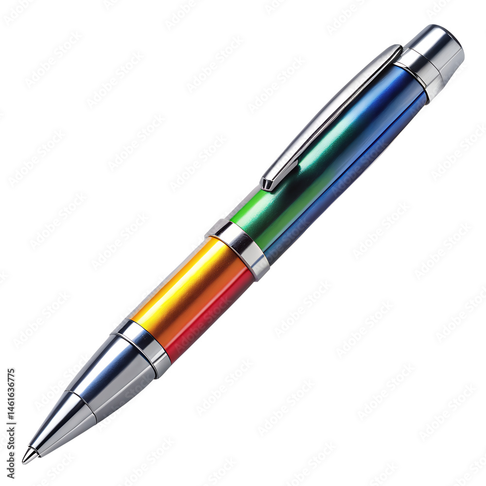 Naklejka premium pen isolated on white