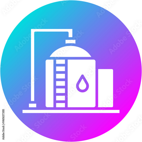 Oil Reservoir Icon