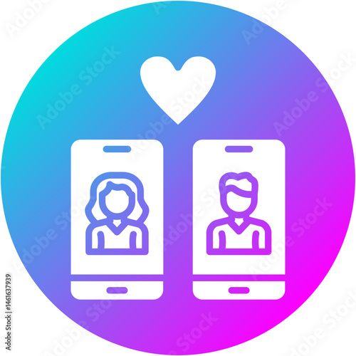 Online Dating Icon