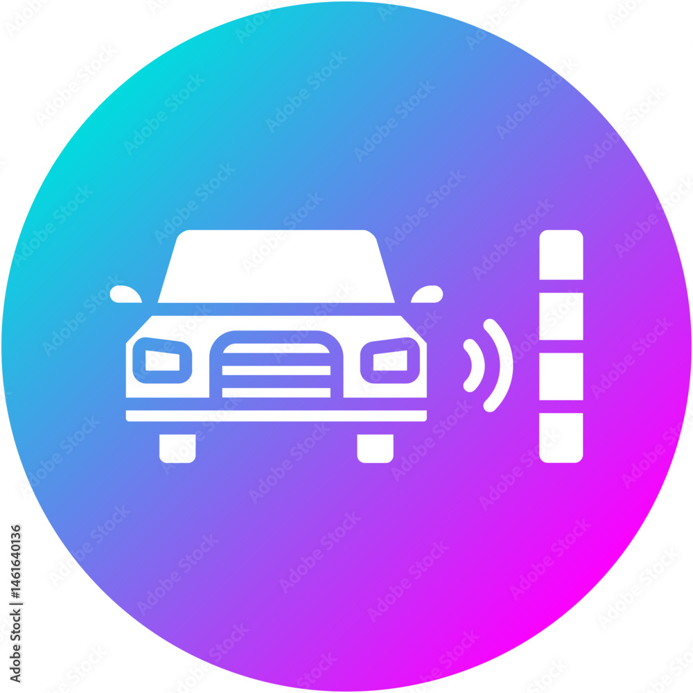 Obraz premium Parking Sensor Icon