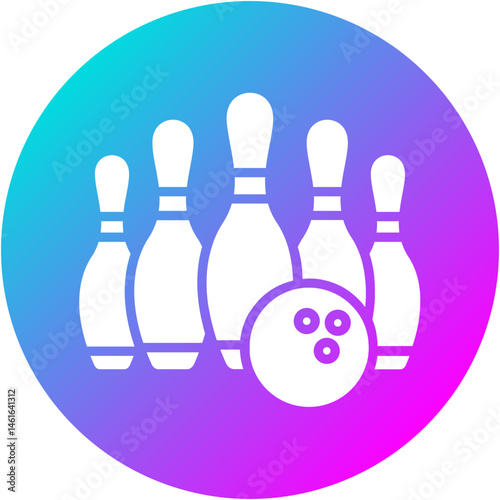 Bowling Pins Icon
