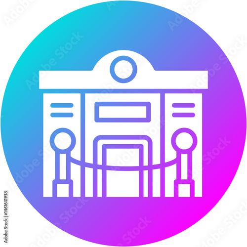 Social Club Building Icon