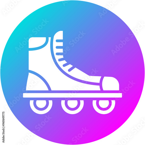 Rollerblading Icon