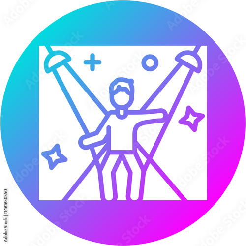 Nightclub Scene Icon