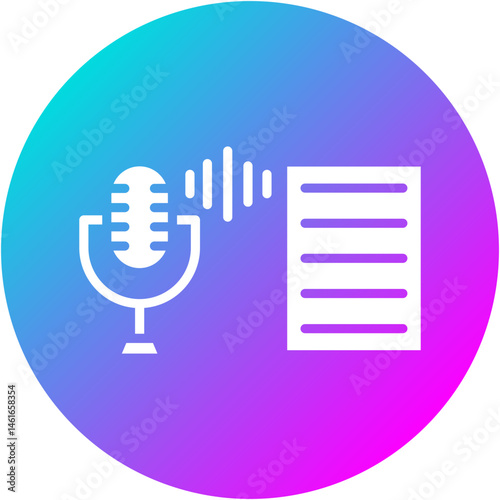 Voice Transcription Icon