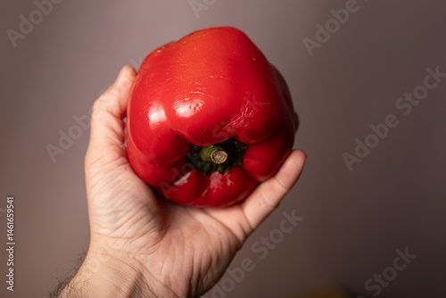 Close-up of a hand holding ...