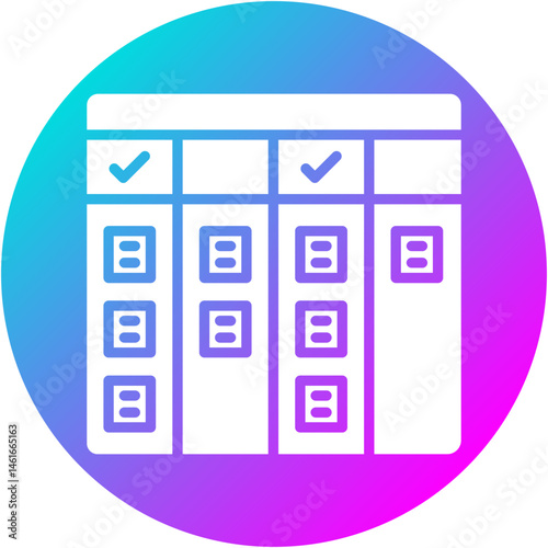 Scrum Board Icon