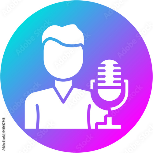 Podcast Host Icon