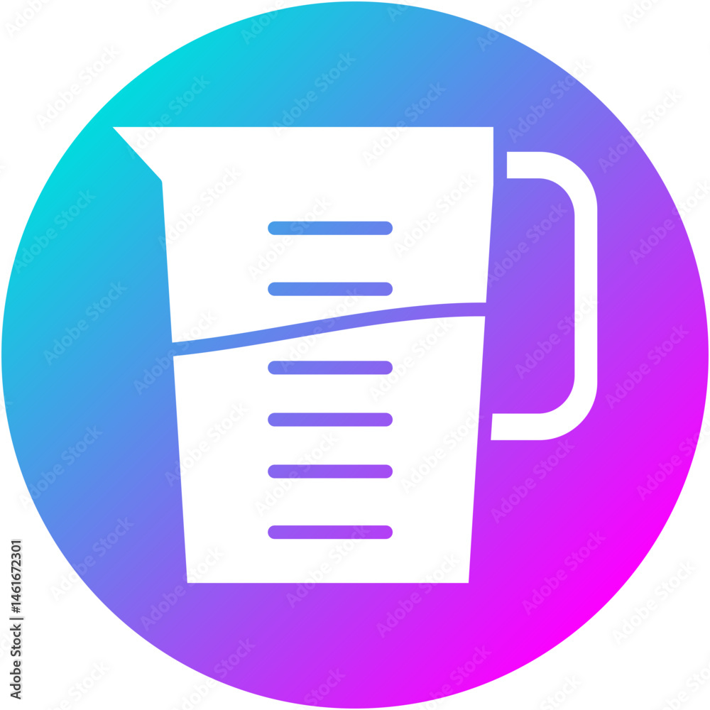 Measuring Cup Icon Measuring Cup Icon