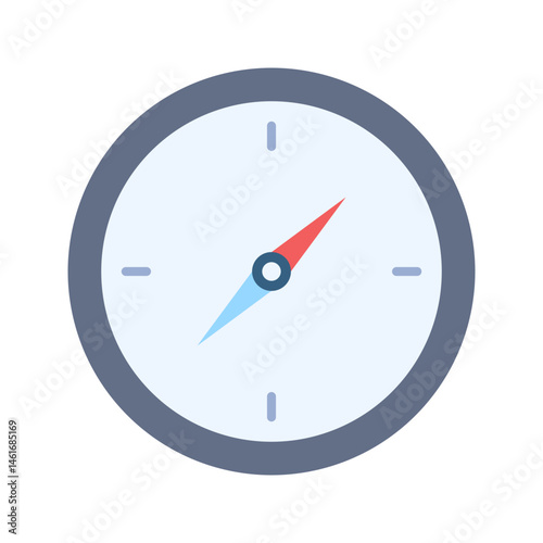 Free Download Compass icon vector image. Suitable for mobile apps, web apps and print media. - GFXLoad