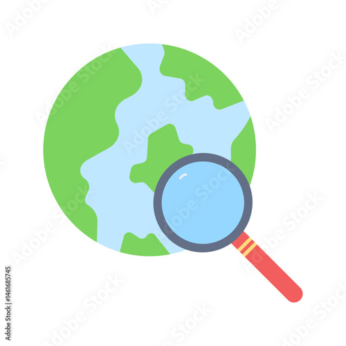 Explore icon vector image. Suitable for mobile apps, web apps and print media.