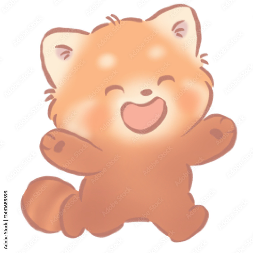 Happy Red Panda Happy Red Panda