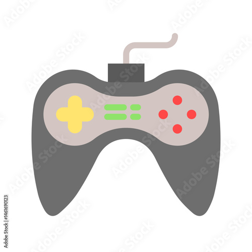 Play Station icon vector image. Suitable for mobile apps, web apps and print media.