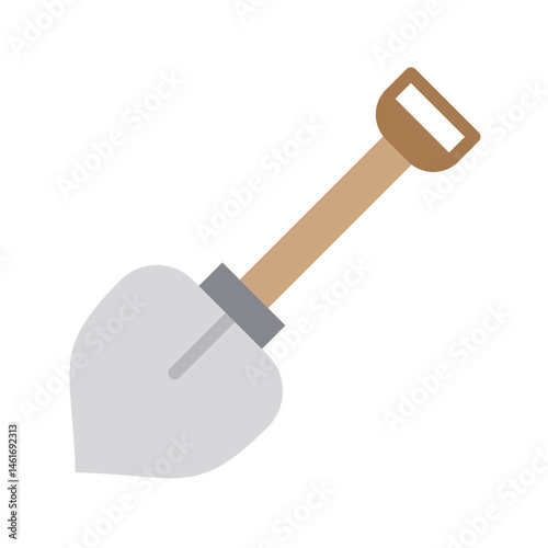 Spade and Shovel icon vector image. Suitable for mobile apps, web apps and print media.
