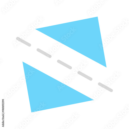 Straighten icon vector image. Suitable for mobile apps, web apps and print media.
