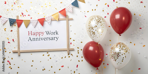 happy work anniversary background images