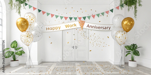 happy work anniversary background images