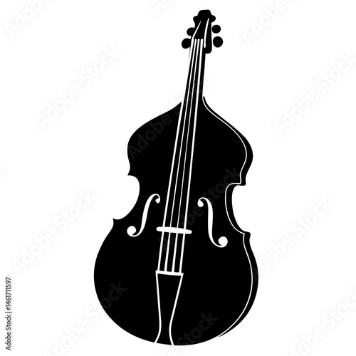 violin isolated on white