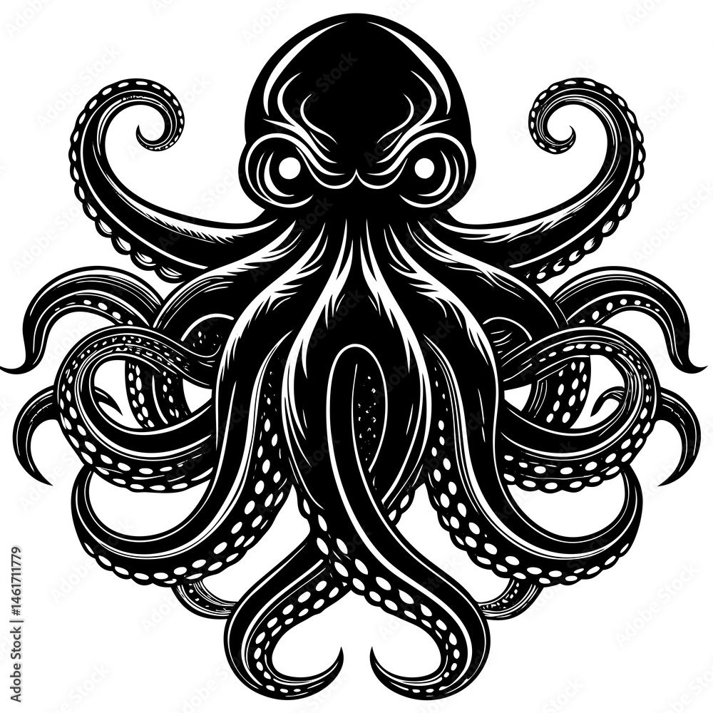 Fototapeta premium octopus tattoo