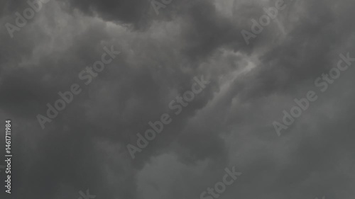 timelapse of black cloud cover the sky before storm rain tragedy disaster scary