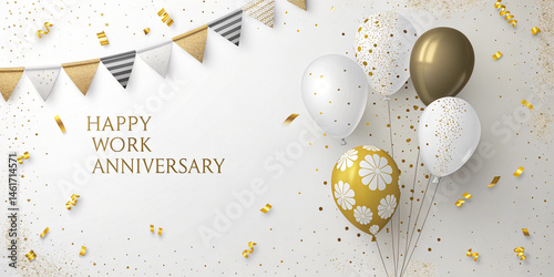 happy work anniversary background images