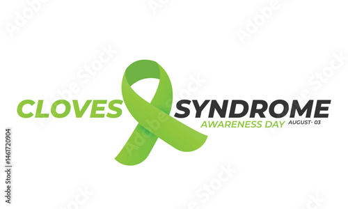 Cloves Syndrome Awareness Day. background, banner, card, poster, template. Vector illustration.