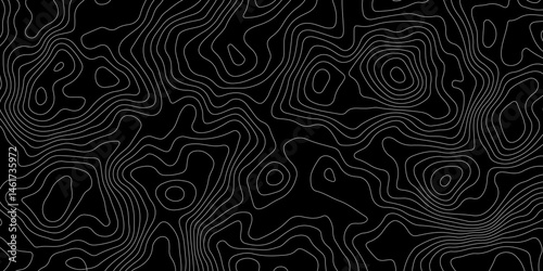 Topographic Map Lines. Abstract Contour Background. grid geography relief topographic contour line maps cartography texture