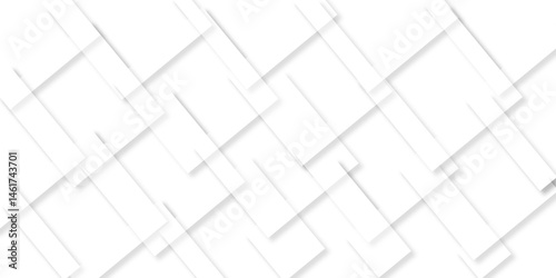 Geometric Shadow Tiles. Seamless Modern Texture. Square Tiles Background. 3D Tile Design