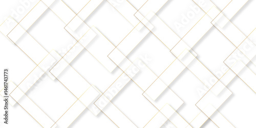 Geometric Shadow Tiles. Seamless Modern Texture. Square Tiles Background. 3D Tile Design