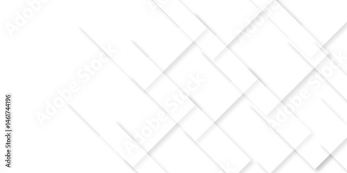 Geometric Shadow Tiles. Seamless Modern Texture. Square Tiles Background. 3D Tile Design
