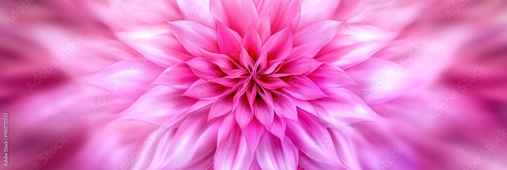 Obraz premium kaleidoscope pink -