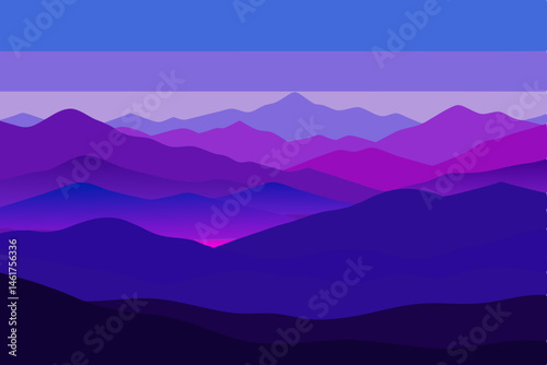mountain landscape with mountains