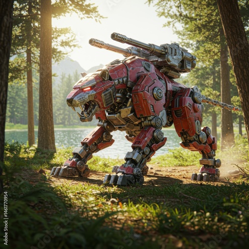 robot tiger