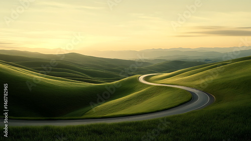 road to the mountains