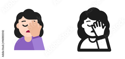 Woman Facepalming Emoji

