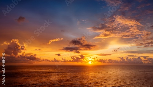 clouds and evening sky horizon golden sky sunrise clouds gorgeous dusk sky beautiful dramatic scenic sunset sky background sunset sky on twilight in the evening with orange gold sunset cloud nature