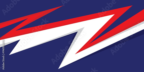 Abstract modern geometric stripes racing background for car wrap vinyl decal