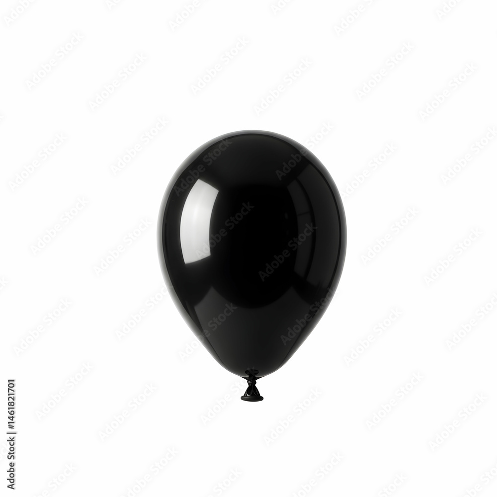 Obraz premium Black Balloon Image HighResolution Photo for Design Projects