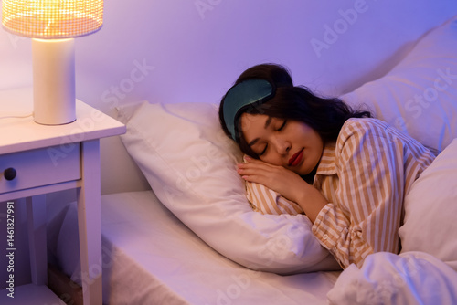 Beautiful young woman with ...