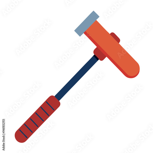 a create doctor reflex hammer instrument on white background 1.