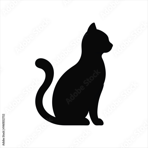 black cat silhouette