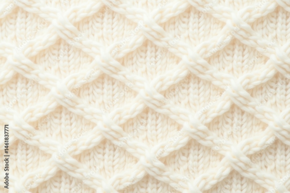 seamless soft knit pattern in creamy ivory with delicate cable weaves, realistic yarn details, cozy apparel designs or winter-themed graphics seamless soft knit pattern in creamy ivory with delicate cable weaves, realistic yarn details, cozy apparel designs or winter-themed graphics