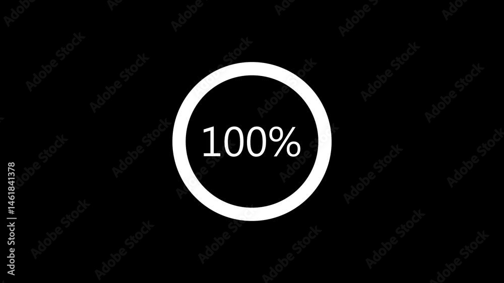Circle loading animation. Processing downloading animated.4K Circle loading animation. Processing downloading animated.4K
