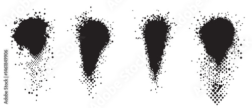 Black Ink Splatter Textures HighResolution Background Images